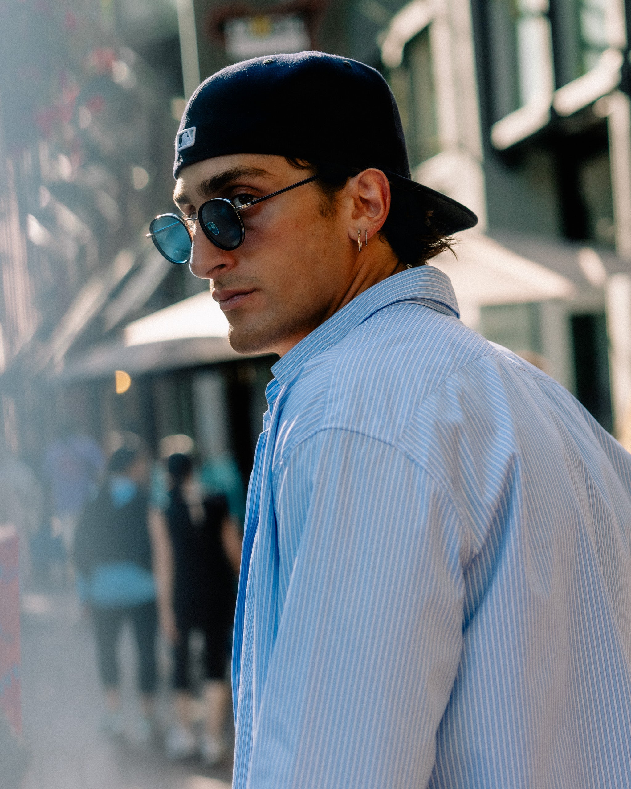 MR Cool guy with sunglasses Stock Photo - Alamy