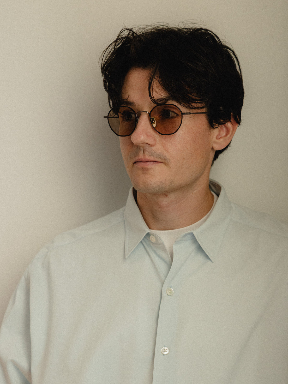 Colwin - Black x Silver (Light Brown) | Drypond Eyewear