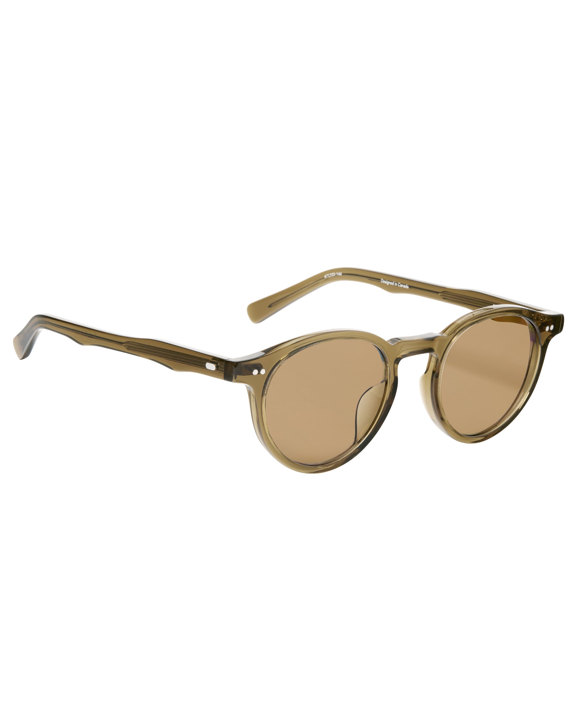 Fadro - Olive (Light Brown Lenses)