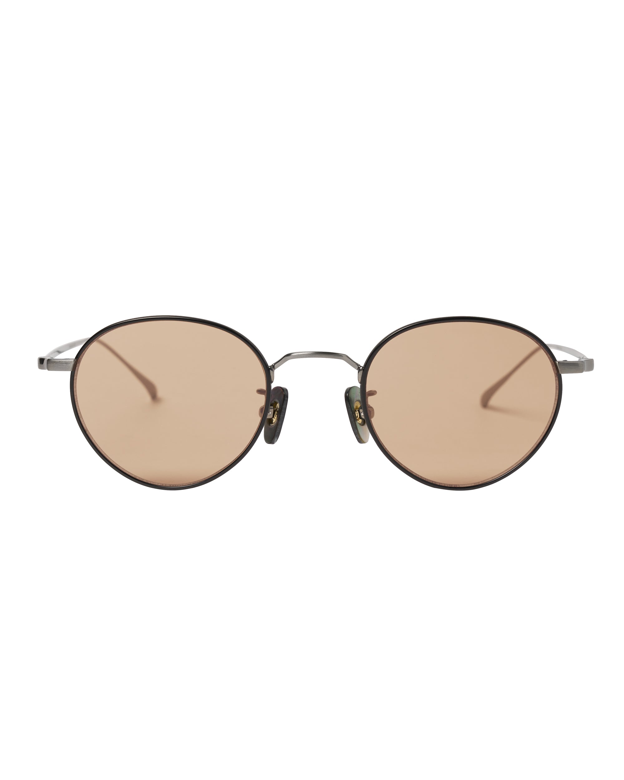 Gunton - Black x Silver (Light Brown) | Drypond Eyewear
